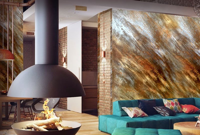 Декоративная штукатурка с эффектом шагрени