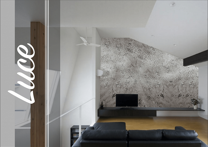 Нанесение декоративной штукатурки Umana Luce